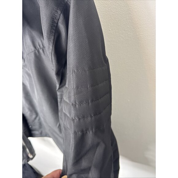 G-Star Raw Black Bonded Nylon Moto Jacket Men’s XL Zip Front Pockets - Picture 2 of 11